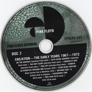 Pink Floyd - Cre/ation – The Early Years 1967–1972 CD (Digipak)