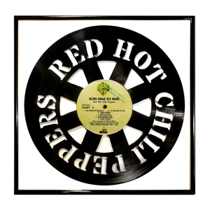 Red Hot Chili Peppers Artwork on Vinyl Record