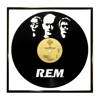 R.E.M Art on Vinyl Wall..