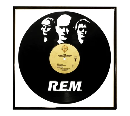 R.E.M Art on Vinyl Wall Decoration