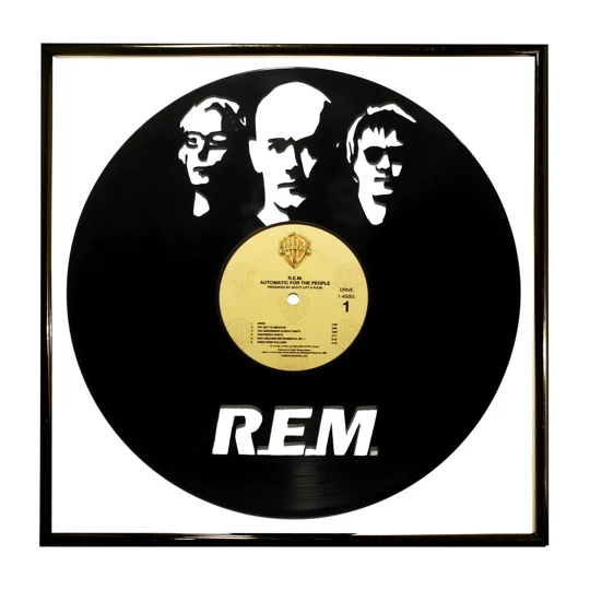 R.E.M Art on Vinyl Wall Decoration