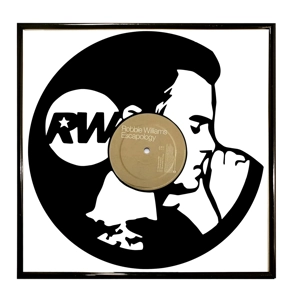 Robbie Williams Record Portrait Artwork