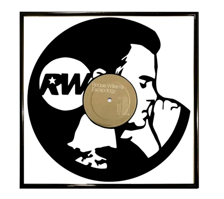 Robbie Williams Record Portrait Artwork