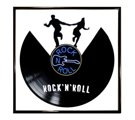 Rock and Roll Wall Decoration Vinyl Record Artwork