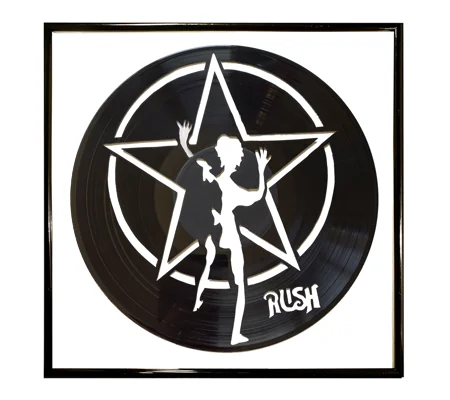 Rush Record artwork on Vinyl