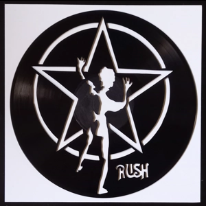 Rush Record artwork on Vinyl