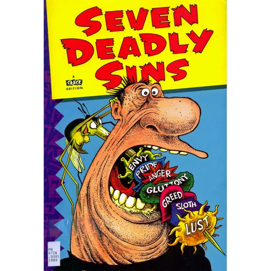 Seven Deadly Sins Comics T-shirt
