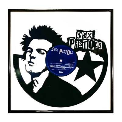 Sex Pistols Record Portrait Artwork