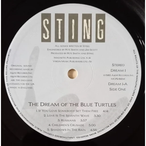 Sting – The Dream Of The Blue Turtles