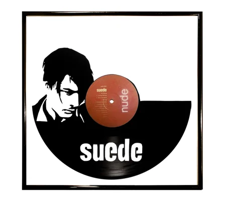 Suede Art on Vinyl Record Artwork