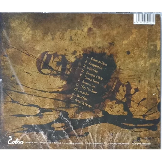 Survivors Zero - CMXCIX CD back