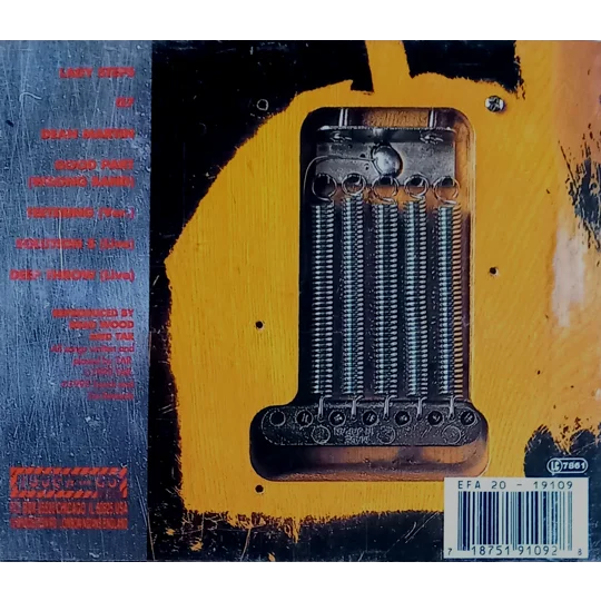 Tar - Clincher CD back cover