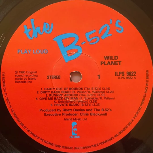 This is an original UK pressing on Island Records, prized for its punchy analogue sound and early cut that delivers the album’s raw, dance-floor energy exactly as intended.
