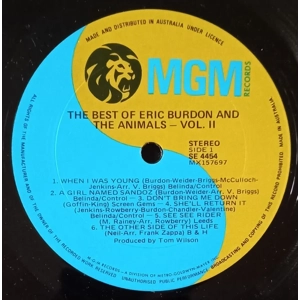 The Best Of Eric Burdon And The Animals Vol 2