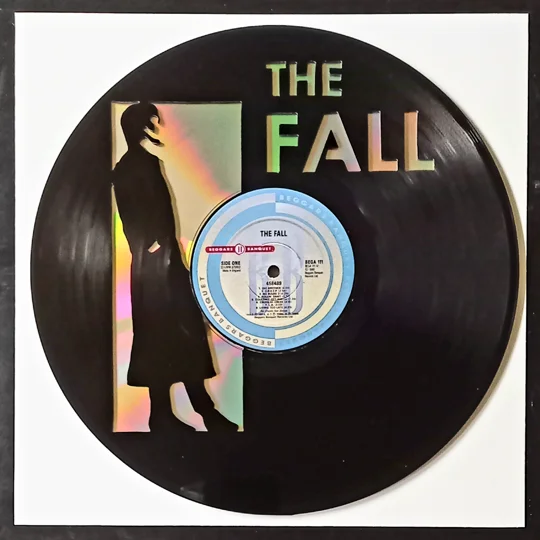 The Fall Band wall decoration on Vinyl original photo plus DVD background