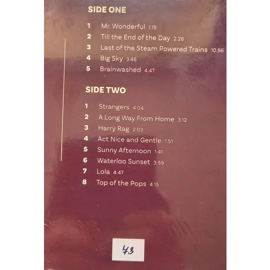 The Kinks - Live in San Francisco 1970 track list