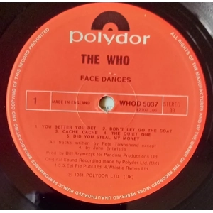 The Who - Face Dances