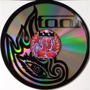 Tool Logo Art on Vinyl Record