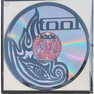 Tool Logo Art on Vinyl Record