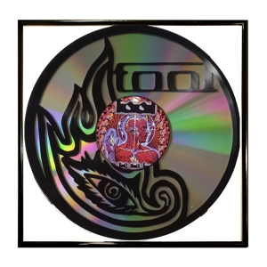 Tool Logo Art on Vinyl Record