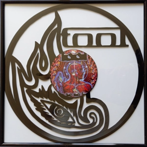 Tool Logo Art on Vinyl Record