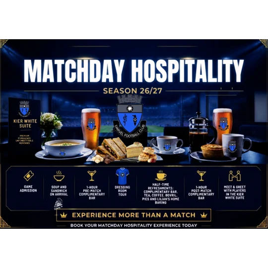 Hospitality Including Match Day Ticket