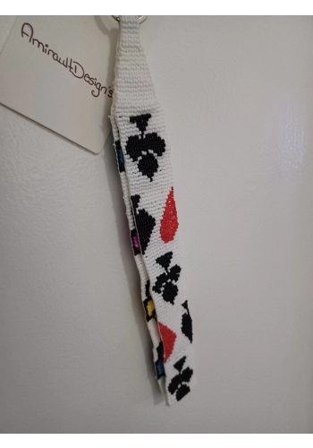 Beaded lanyard