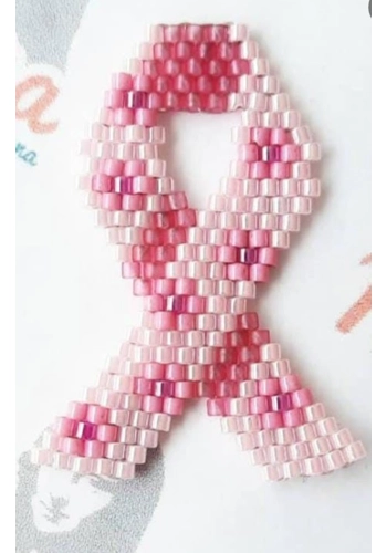 Beaded brooch ( cancer ..