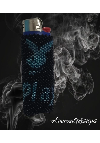 Beaded lighter case