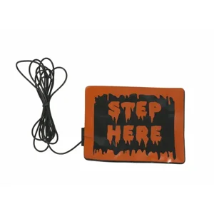 Step Here Pad - Halloween Prop activation button foot operated pad