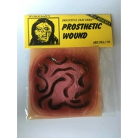 Realistic Stick on Wound Prosthetic- TYPE B WORMS -Frightful Features Injury- (NOT LATEX)