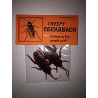 2PK CREEPY FAKE COCKROACHES