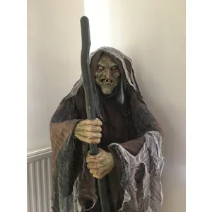 Spirit Halloween Cauldron Witch