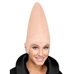 Conehead Latex headpiece Bald Cap Conehead Latex headpiece Bald Cap