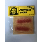Realistic Stick on Wound Prosthetic- TYPE A -Frightful Features Injury- (NOT LATEX) Realistic Stick on Wound Prosthetic- TYPE A -Frightful Features Injury- (NOT LATEX)