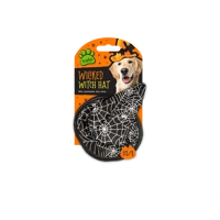 Dog Witch hat - Spider Web pattern