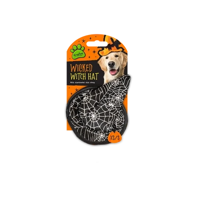 Dog Witch hat - Spider Web pattern Dog Witch hat - Spider Web pattern