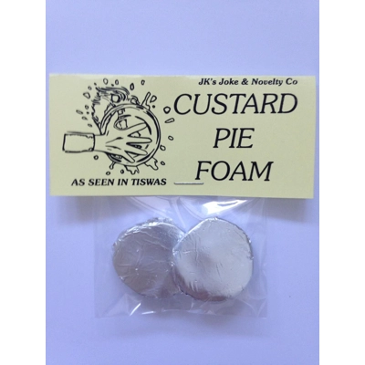 CUSTARD PIE FOAM- for splatting people! Splat Splurge Bubbly Foam Tiswas