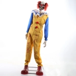Twitching Clown Animated Halloween Prop - Spirit Halloween, Sound and movement - Animatronic Twitching Clown Animated Halloween Prop - Spirit Halloween, Sound and movement - Animatronic