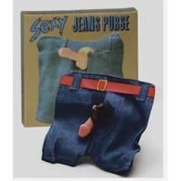 1980's Jeans Shorts Coin Purse Penis Willy Rude Stag Hen Do