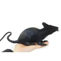 GIANT 40cm FAKE RAT  - HALLOWEEN DECOR PROP