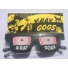 X-RAY GLASSES See Thru Skin!! Illusion Specs Goggles Trick Joke Gags 1960s
