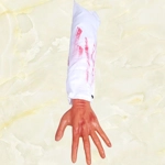 Ghastly Severed Arm Decor Prop Fake Arm with Sleeve Ghastly Severed Arm Decor Prop Fake Arm with Sleeve