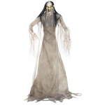 7FT Screaming Animatronic Halloween Wailing Banshee SVI Decoration Prop