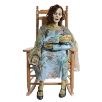 Rocking Mouldy Mommy Animated Prop Animatronic Halloween D..