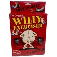 WILLY EXERCISER FUNNY GAG RUDE NOVELTY PENIS DUMBBELL GIFT..