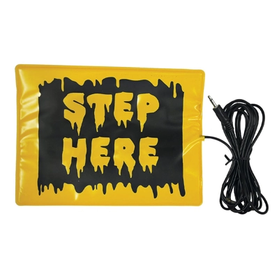 Step Here Pad - Halloween Prop activation button foot operated pad Step Here Pad - Halloween Prop activation button foot operated pad