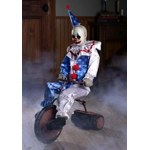 32in Tricycle Clown Doll Animated - Animatronic Prop- Saw style 32in Tricycle Clown Doll Animated - Animatronic Prop- Saw style