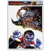 Halloween Window Stickers -WITCH/DRACULA - A3 SIZED