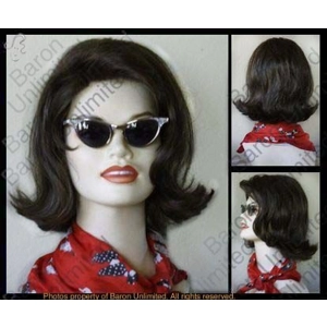 Jackie Flip Dark Brown Synthetic Wig